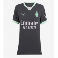 Maglia Calcio AC Milan Alvaro Morata #7 Terza Divisa Donna 2024-25 Manica Corta